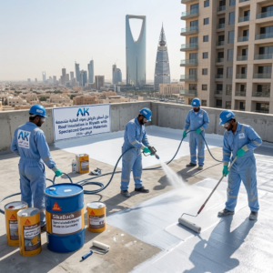 شركة عزل اسطح بالرياض — عنادل الخير للمقاولات