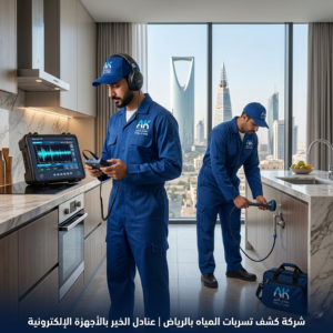 شركة كشف تسربات المياه بالرياض — عنادل الخير بالأجهزة الإلكترونية