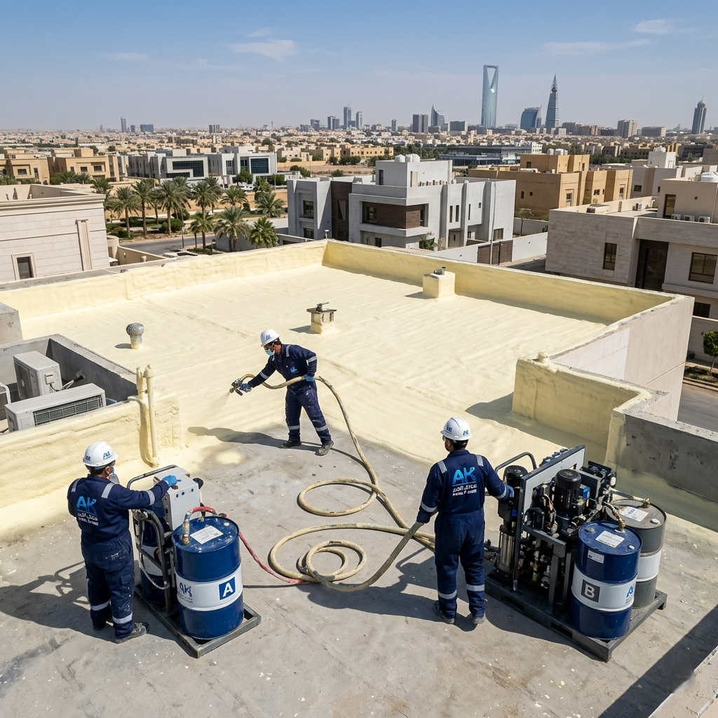 عزل حراري بالرياض — عنادل الخير للمقاولات