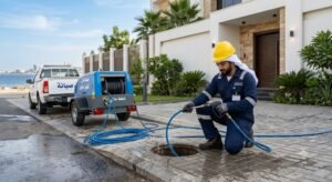 شركة تسليك مجاري بالدمام | فتح الانسدادات نهائيًا بالضغط العالي دون تكسير