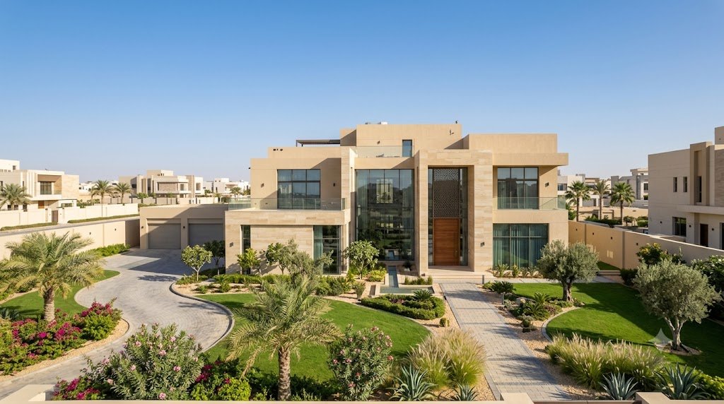 فيلا سكنية بالرياض ضمن تغطية خدمات مكافحة حشرات بالرياض